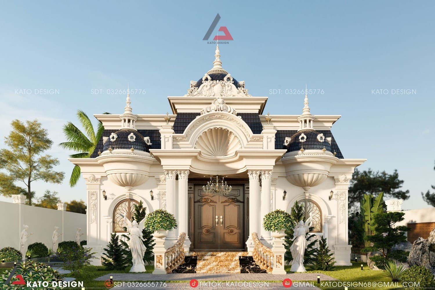 Biệt thự sang trọng và xu hướng không gian sống cao cấp