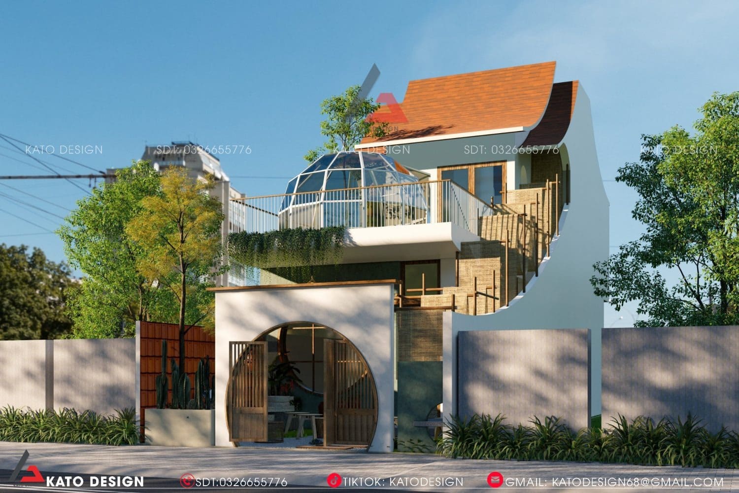 Bố cục công năng khoa học cho nhà phố đất hẹp