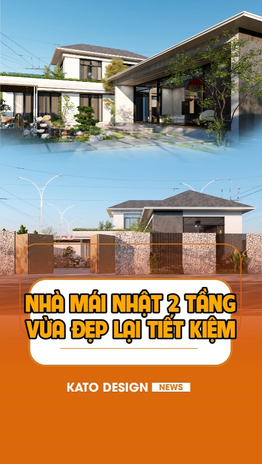 Nhà 2 Tầng Sân Vườn  Kato Thiết Kế