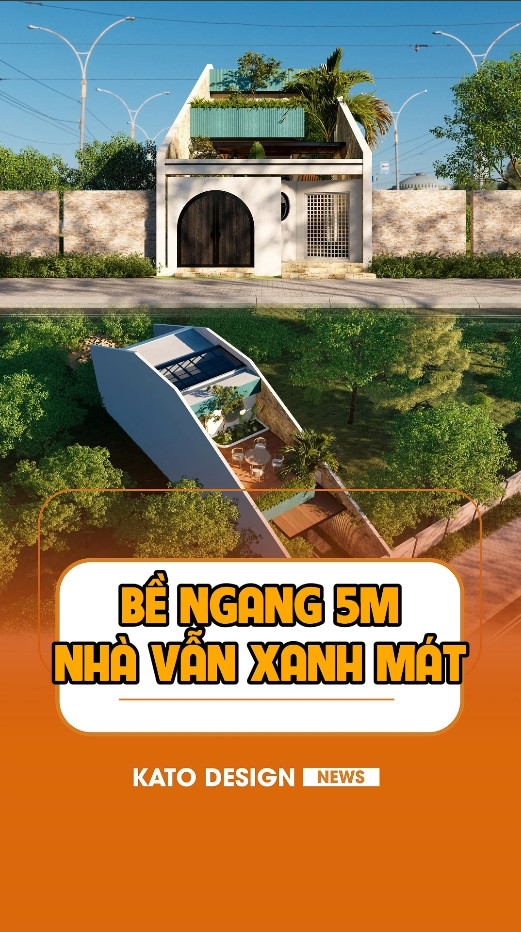 Nhà Cấp 4 Sân Vườn  Kato Thiết Kế