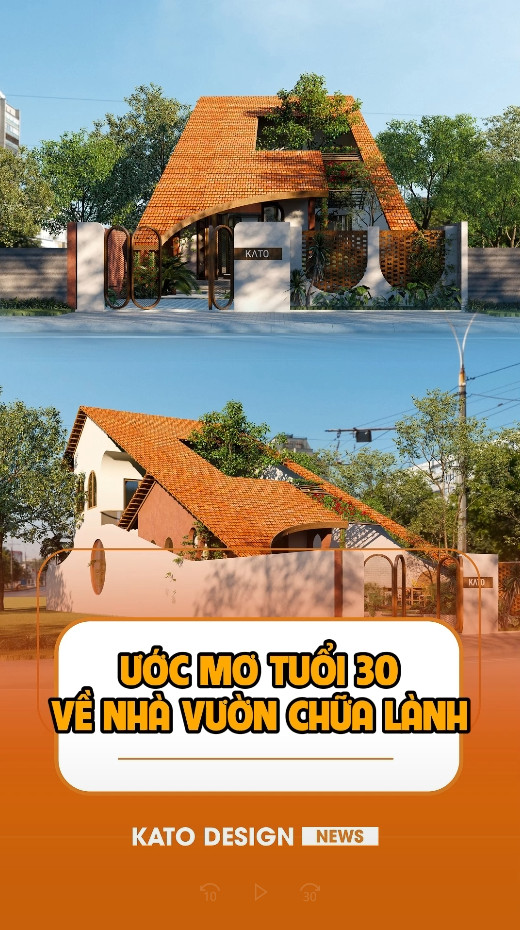 Nhà Cấp 4 Sân Vườn  Kato Thiết Kế