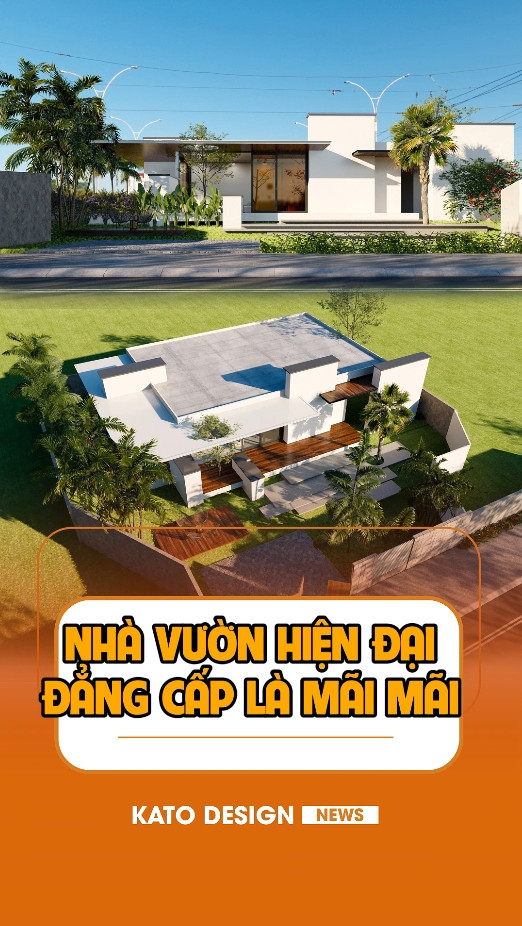 Nhà Cấp 4 Sân Vườn  Kato Thiết Kế
