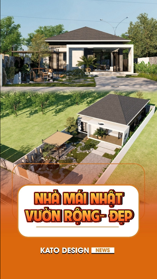 Nhà Cấp 4 Sân Vườn  Kato Thiết Kế