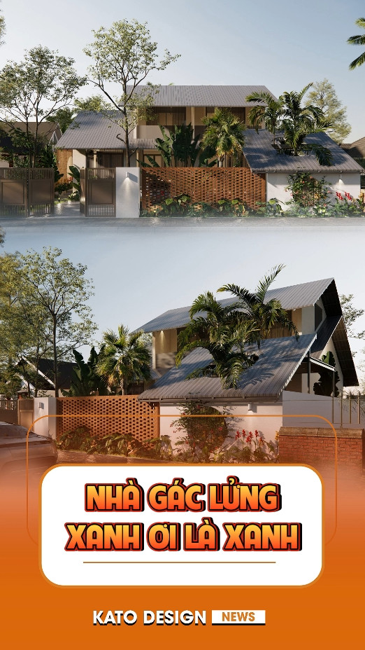 Nhà Cấp 4 Sân Vườn  Kato Thiết Kế