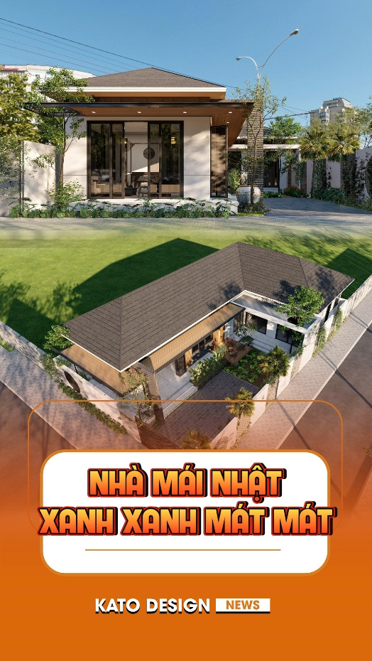 Nhà Cấp 4 Sân Vườn  Kato Thiết Kế