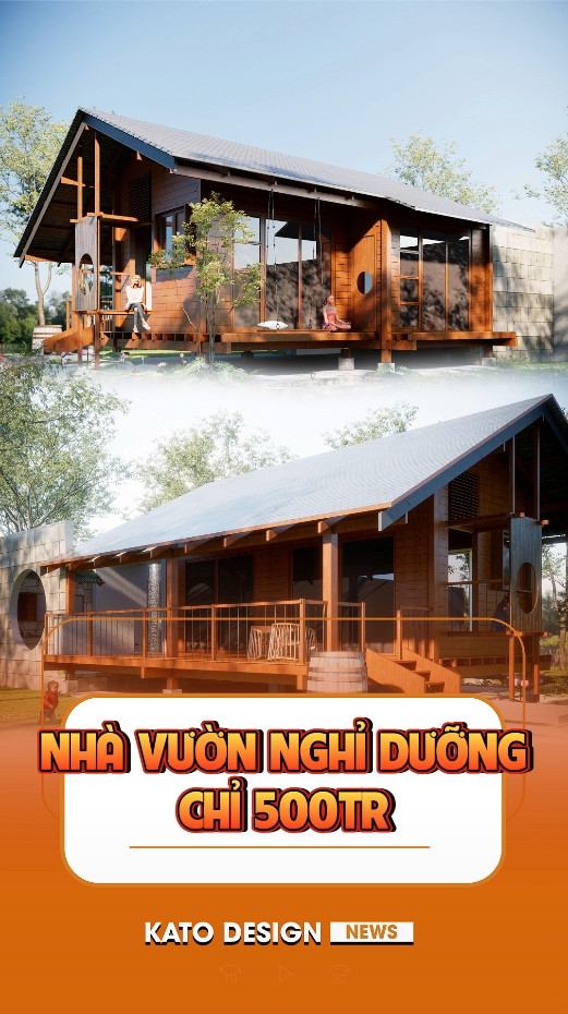 Nhà Cấp 4 Sân Vườn  Kato Thiết Kế