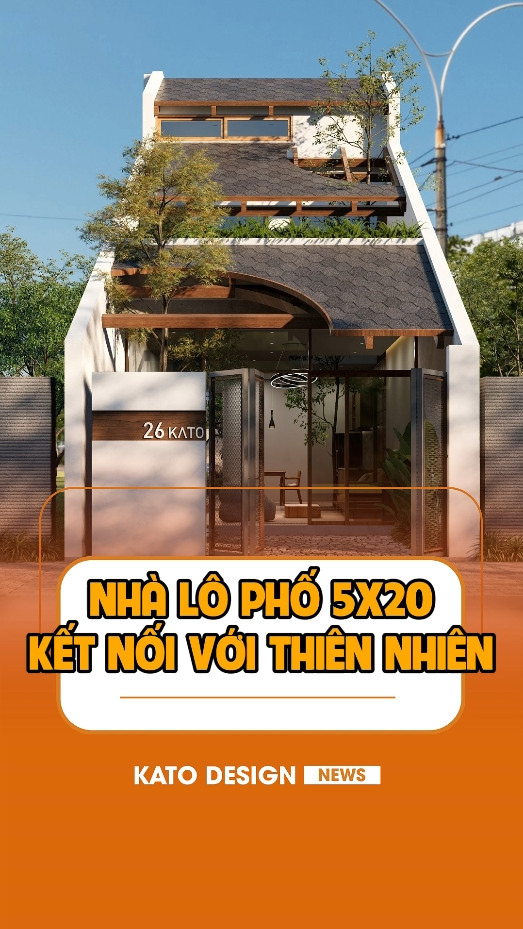 Nhà Cấp 4 Sân Vườn  Kato Thiết Kế