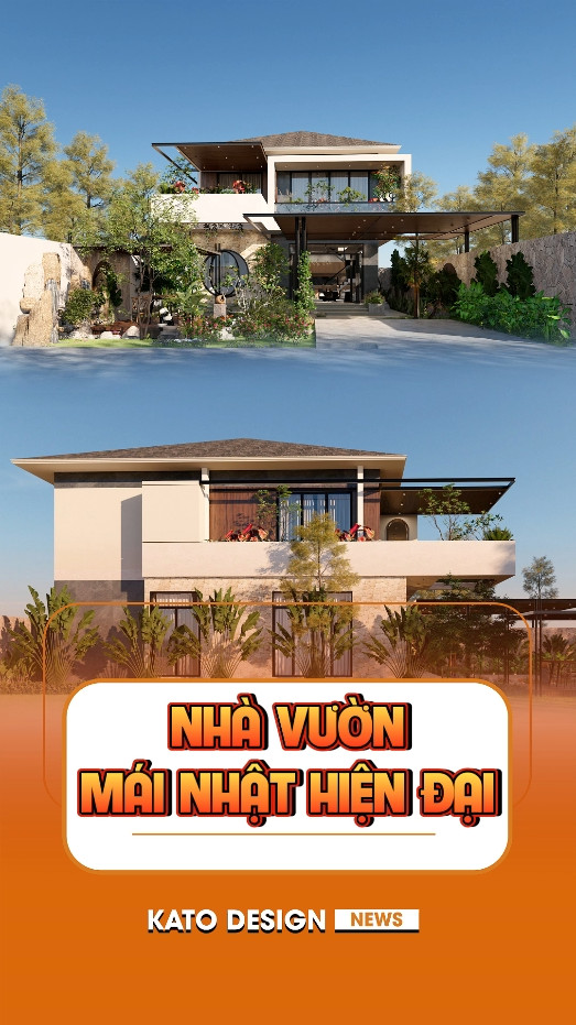 Biệt Thự Phố Mái Nhật