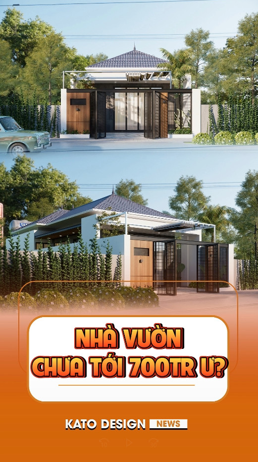 NHÀ MÁI NHẬT 1 TẦNG