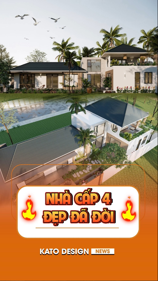Nhà Vườn Mái Nhật