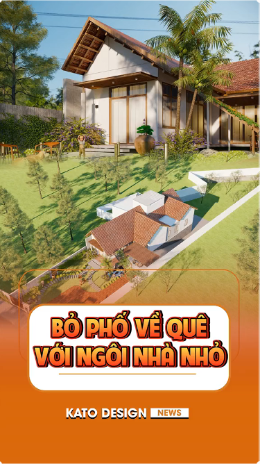 Nhà Vườn Nhỏ đẹp