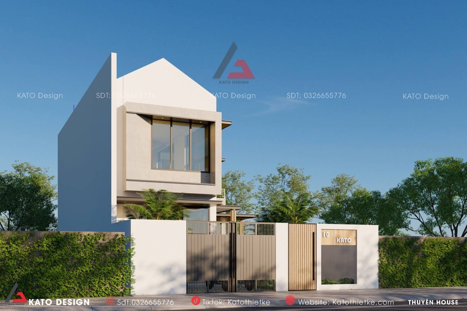Vật liệu và màu sắc hiện đại, tinh tế