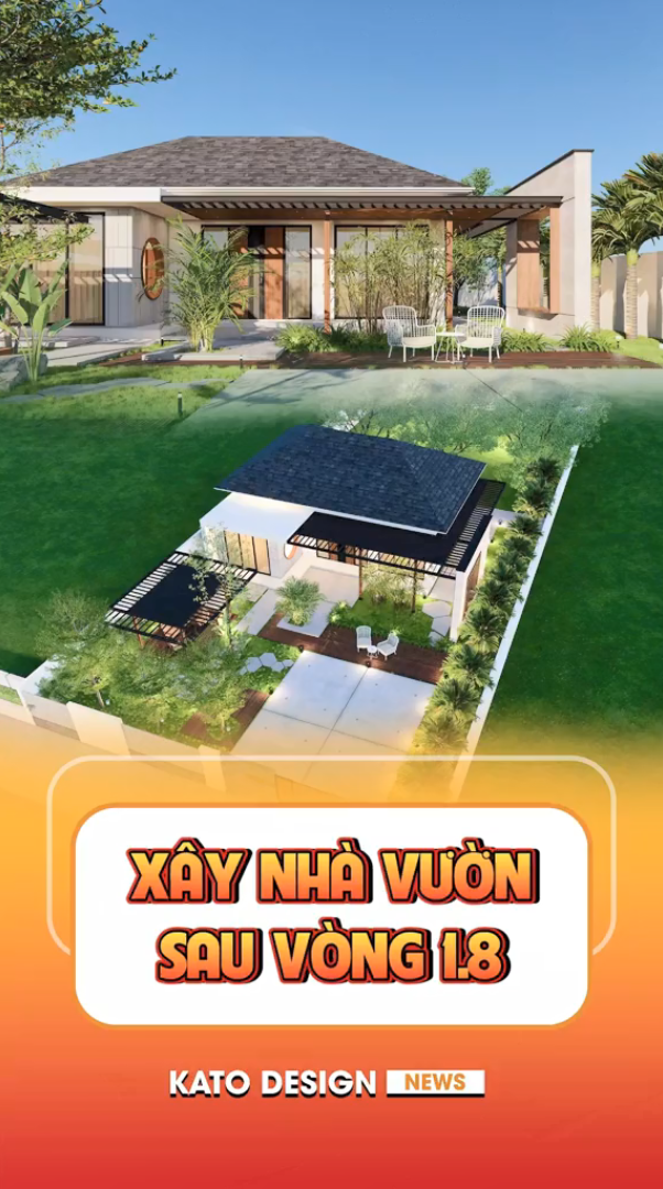 Nhà Cấp 4 Sân Vườn đẹp