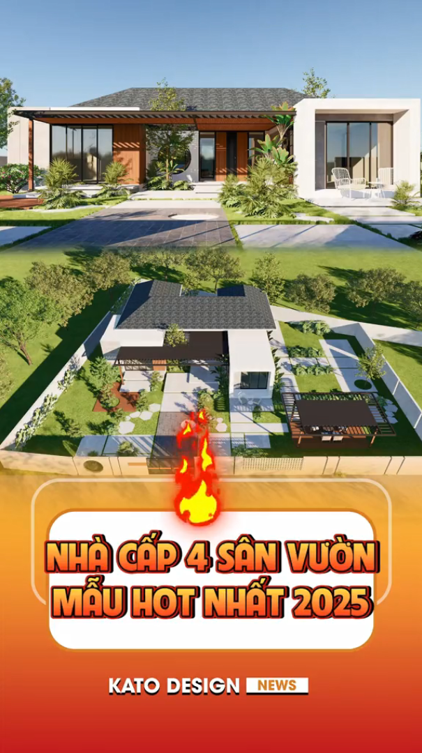 Nhà Cấp 4 Sân Vườn đẹp Nhất