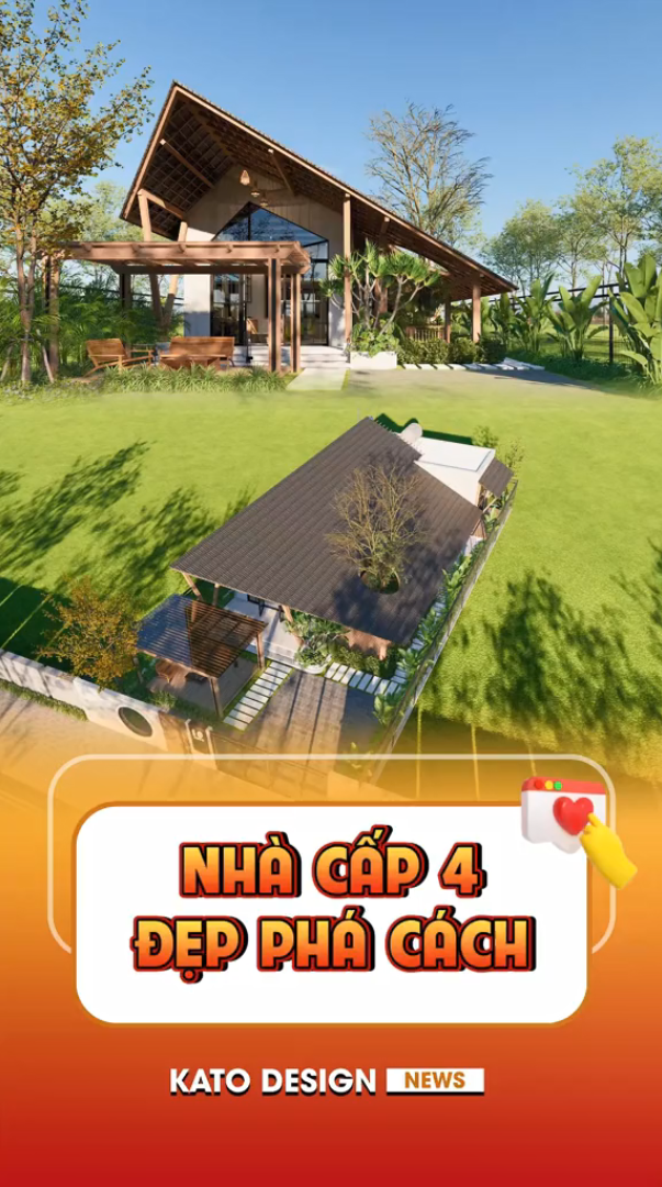Nhà Cấp 4 Sân Vườn đẹp Nhất