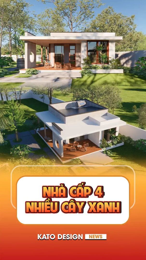 Nhà Cấp 4 Sân Vườn Nhỏ Xinh