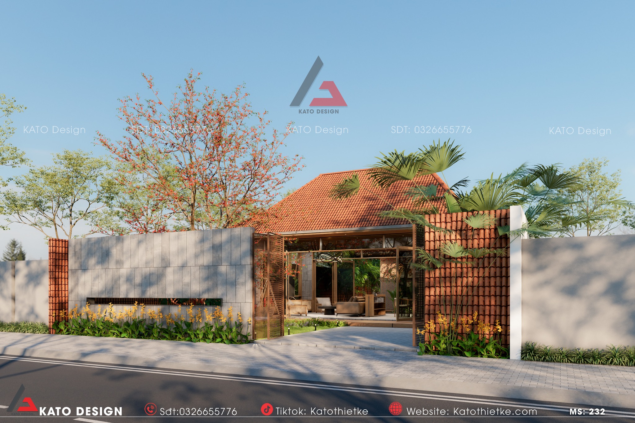 Thiết Kế Nhà Vườn đẹp (3)