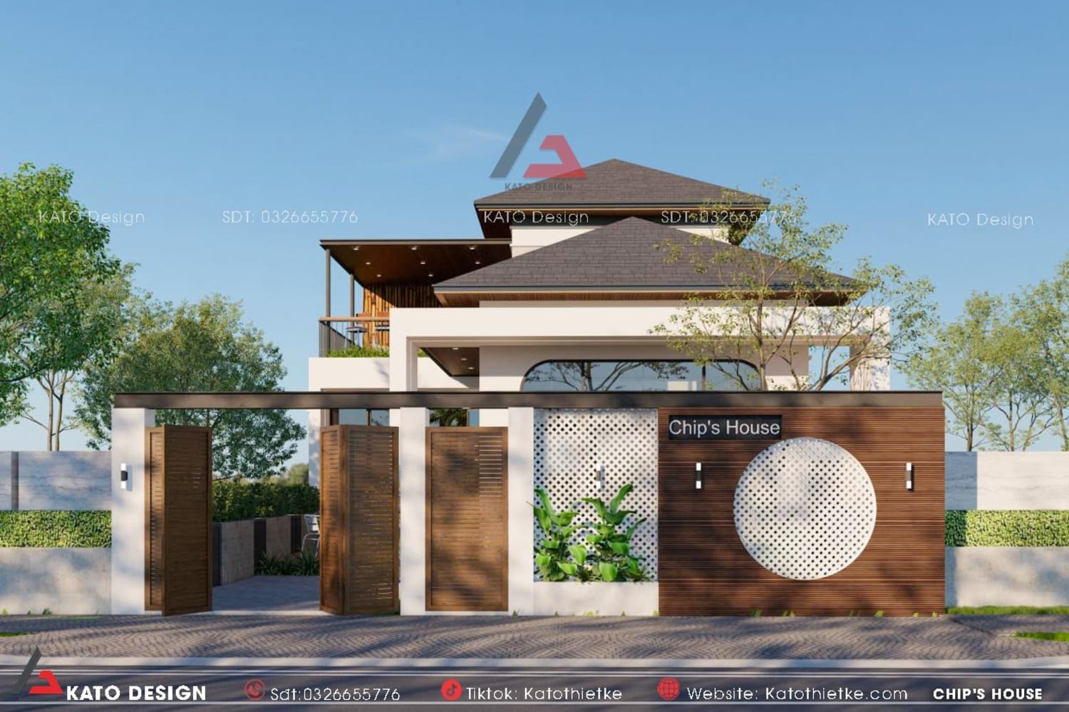 Thiết kế mái dốc nhẹ, đua rộng giúp thoát nước nhanh Thiết kế mái dốc nhẹ, đua rộng giúp thoát nước nhanh