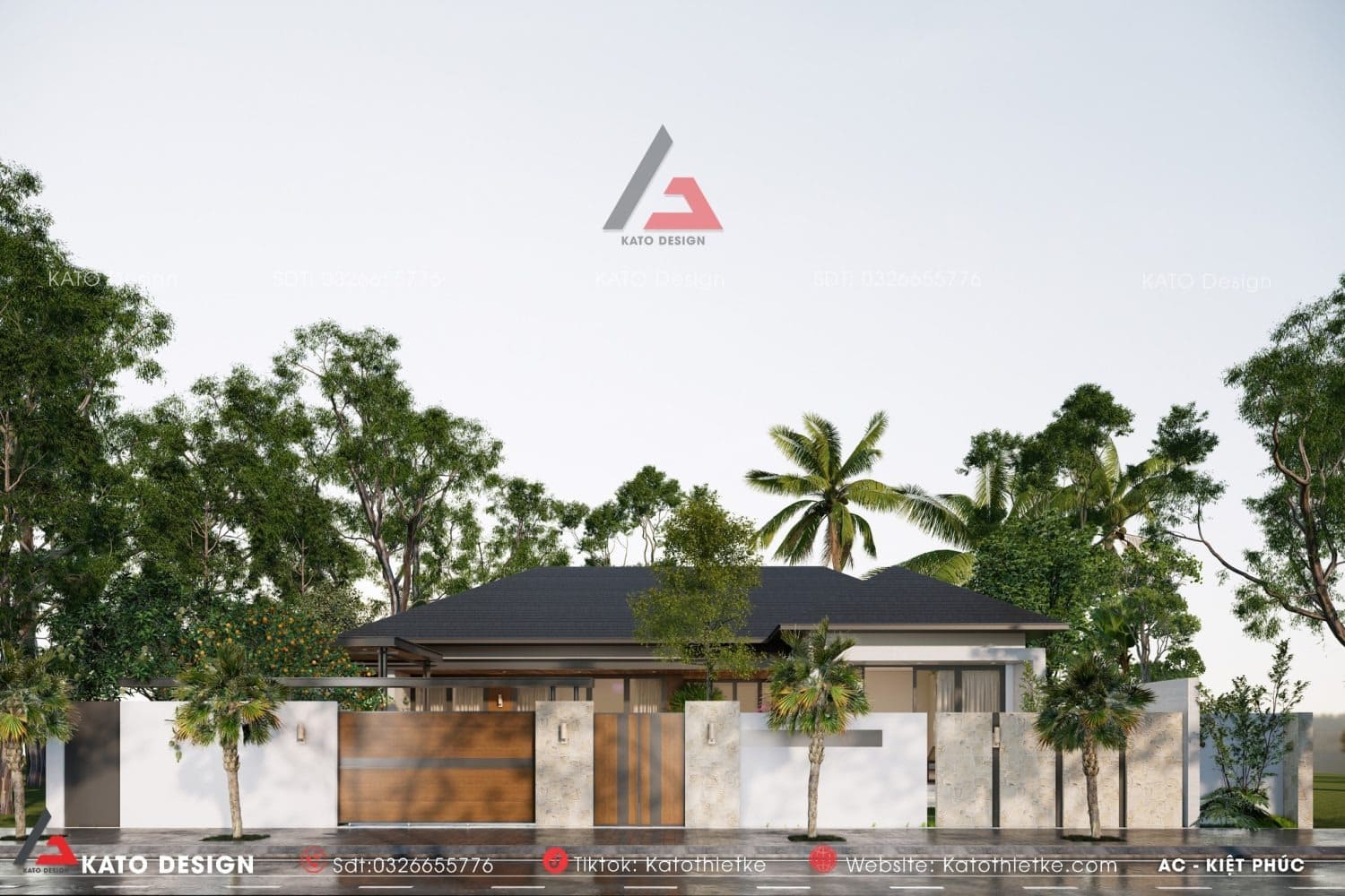 Nha Cap 4 3 Phong Ngu Hien Dai