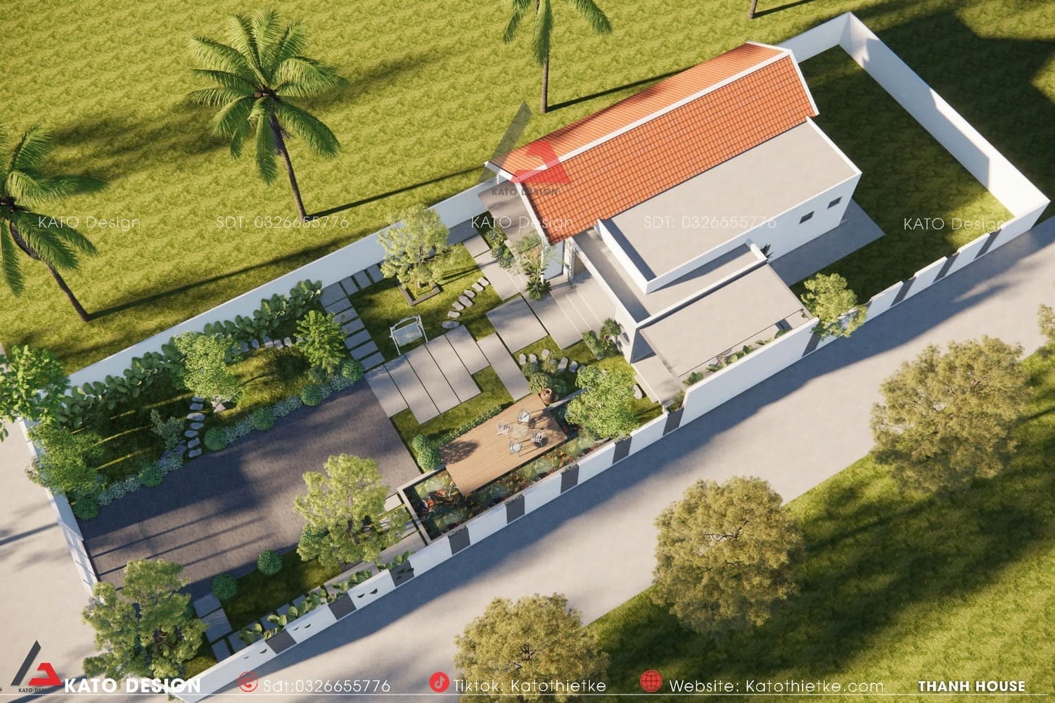 Mẫu nhà cấp 4 sân vườn hiện đại đẹp, tiện nghi Mẫu nhà cấp 4 sân vườn hiện đại đẹp, tiện nghi