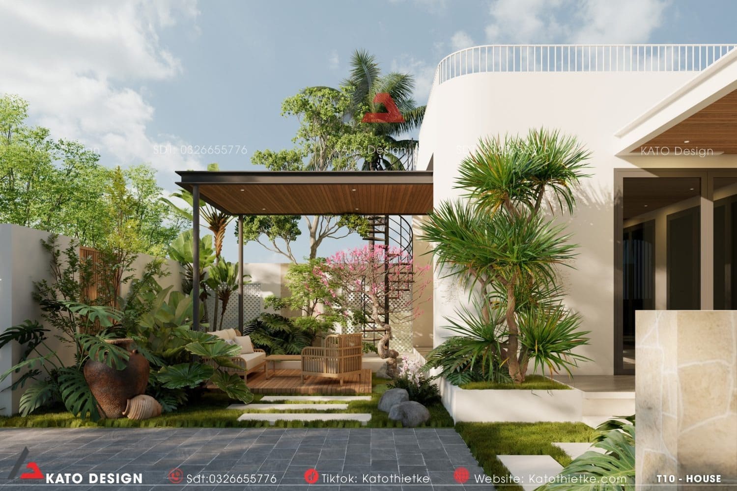 Thiết kế tổng thể hài hòa với thiên nhiên
