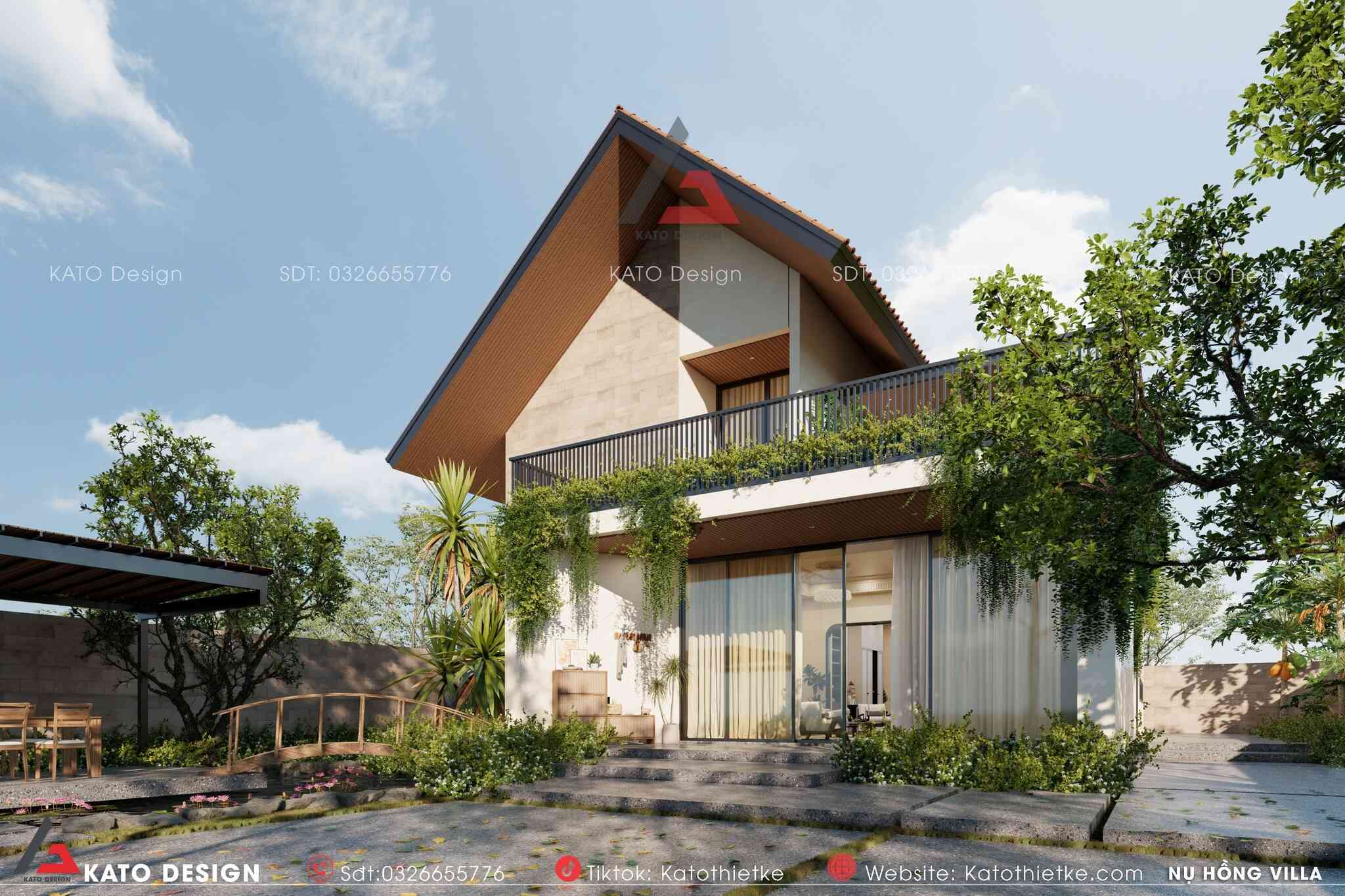Biệt thự mái Thái luôn giữ được sức hút đặc biệt