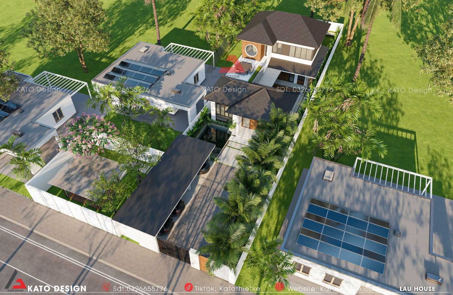 Nhà cấp 4 2 tầng được gai chủ yêu thích