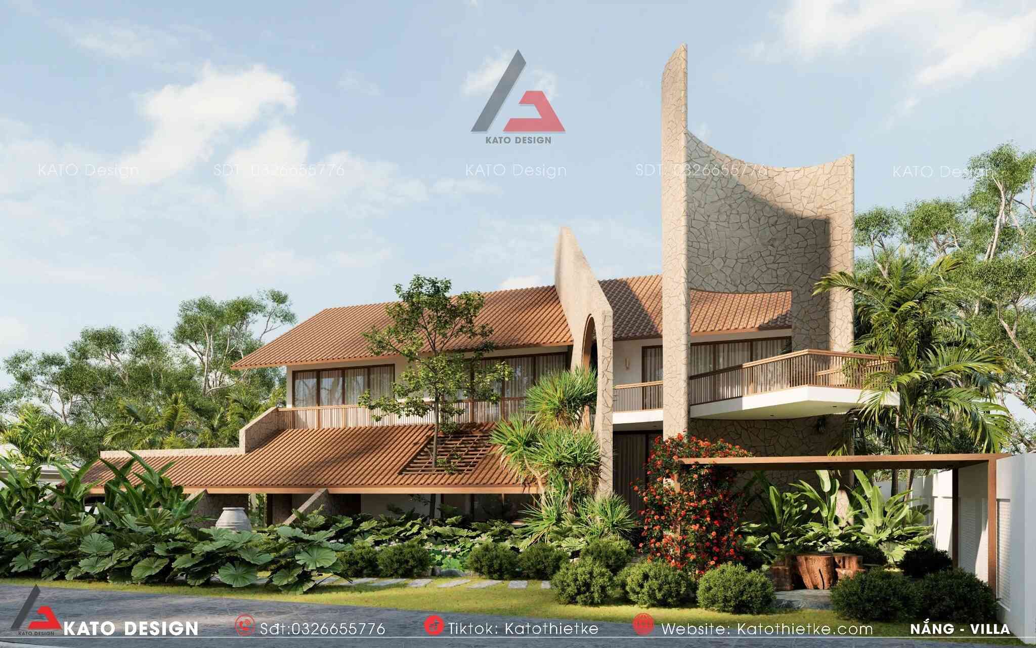Toàn cảnh villa đẹp giữa lòng thiên nhiên