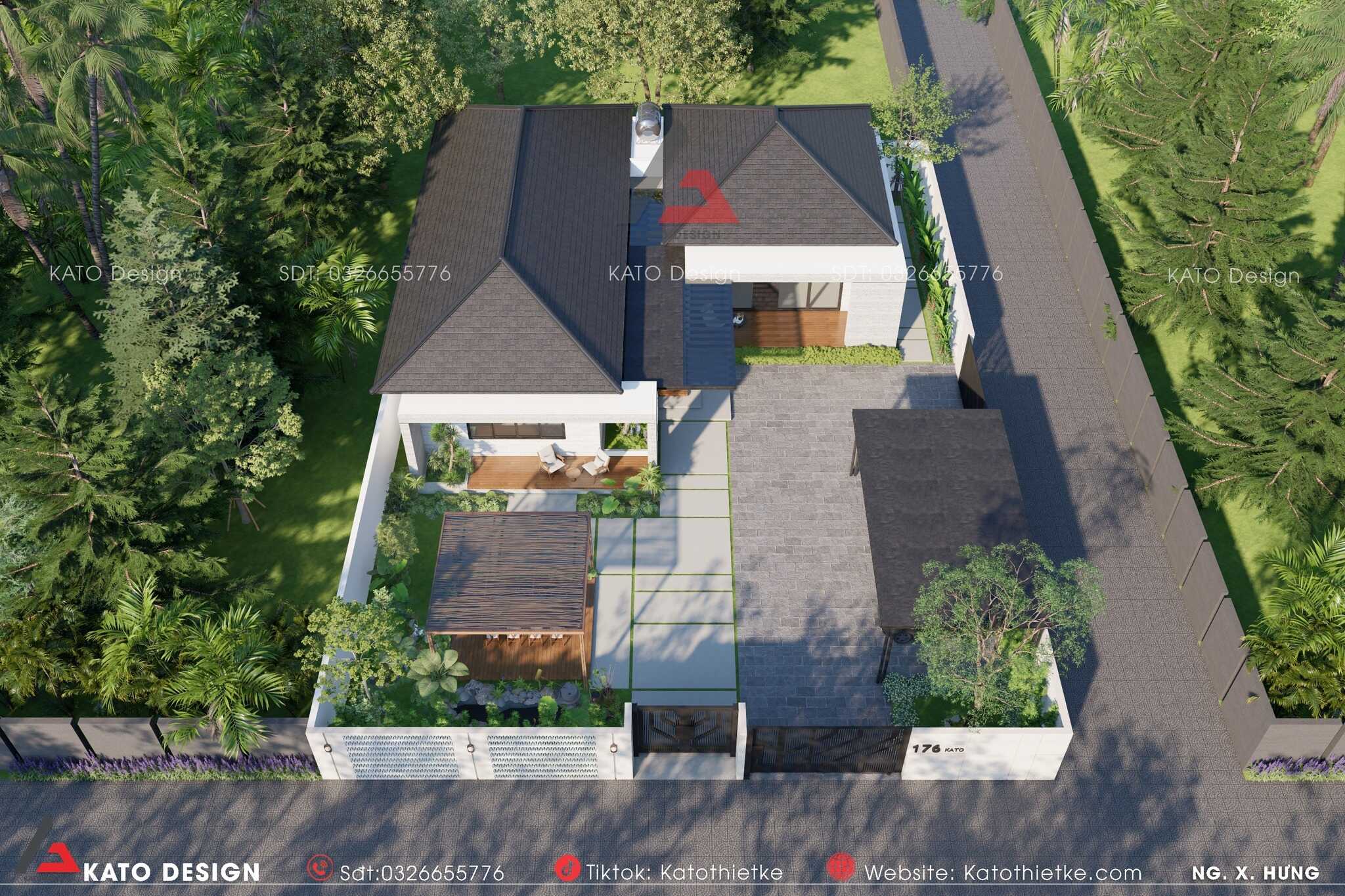 Nhà cấp 4 sân vườn