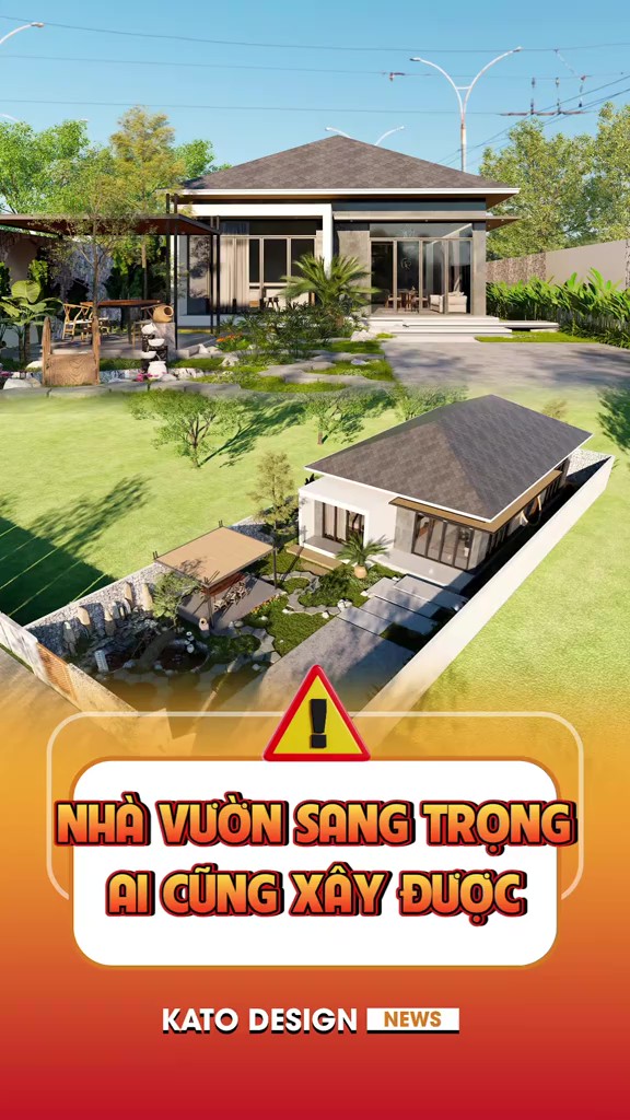 Mẫu Nhà Cấp 4 Sân Vườn Siêu Chữa Lành