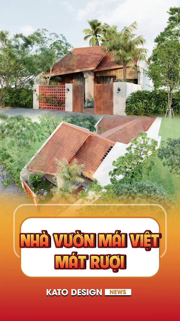 Mẫu Nhà Vườn Mái Việt Mang Nét đẹp Truyền Thống
