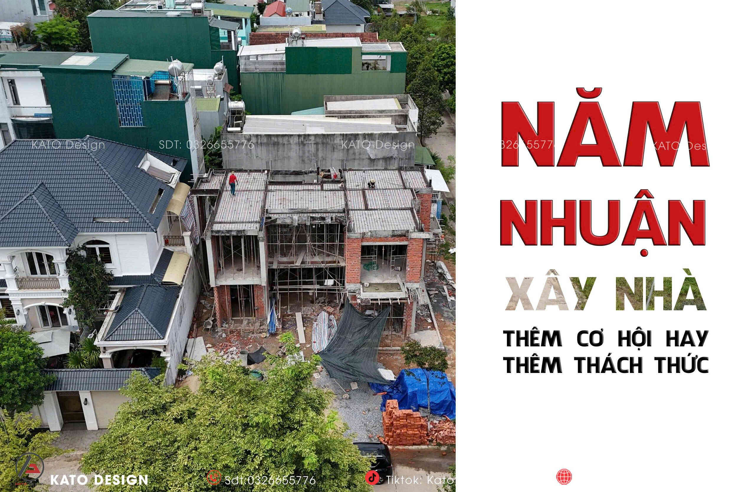 Tại sao nhièu gia chủ muốn xây nhà năm nhuận Tại sao nhièu gia chủ muốn xây nhà năm nhuận