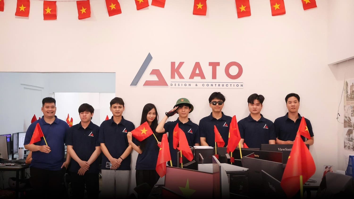 Hoạt động hưởng ứng Quốc Khánh 2/9 tại KATO Thiết Kế Hoạt động hưởng ứng Quốc Khánh 2/9 tại KATO Thiết Kế