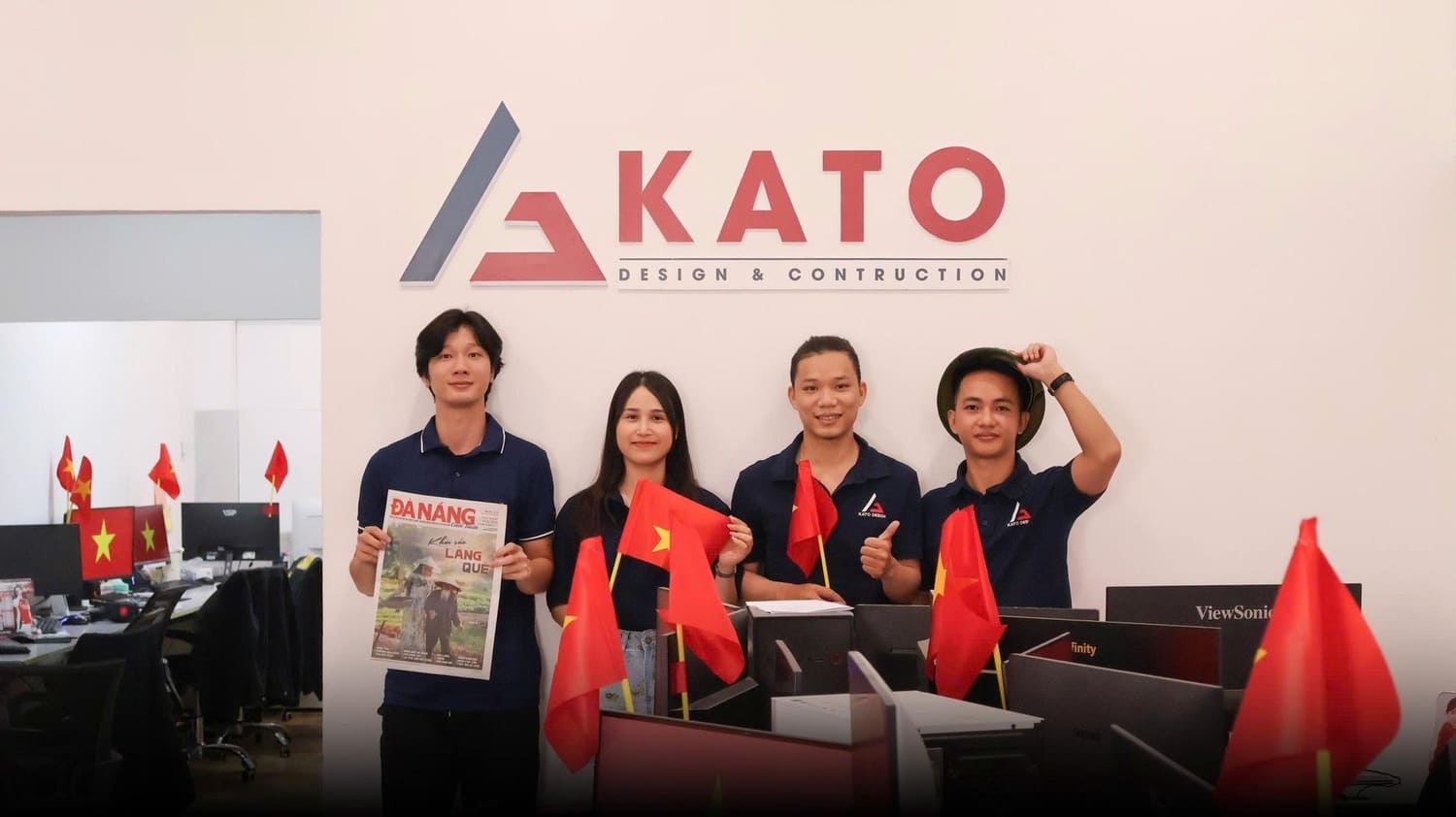 Không khí rực rỡ tại KATO Thiết Kế hưởng ứng Quốc Khánh Không khí rực rỡ tại KATO Thiết Kế hưởng ứng Quốc Khánh