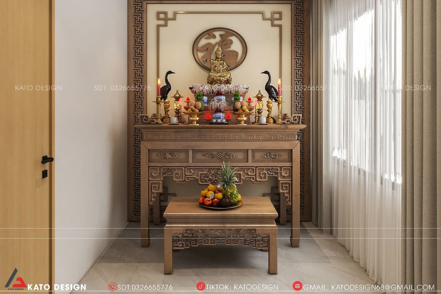 Nha Vuon 1 Tang Hien Dai