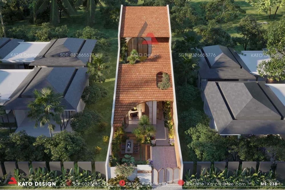 Nhà cấp 4 gác lửng