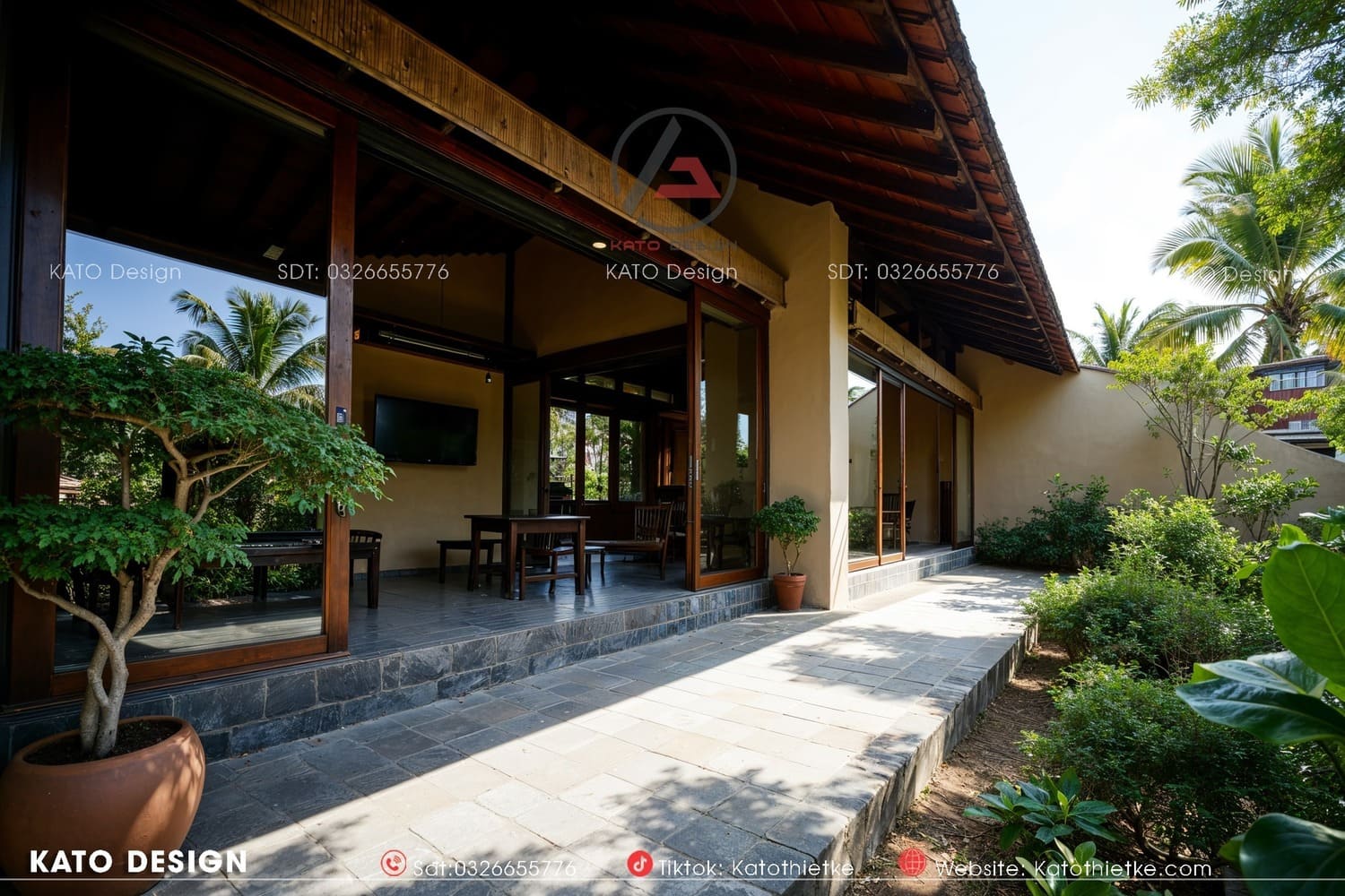 Nhà vườn nông thôn đẹp được nhiều gia chủ yêu thích