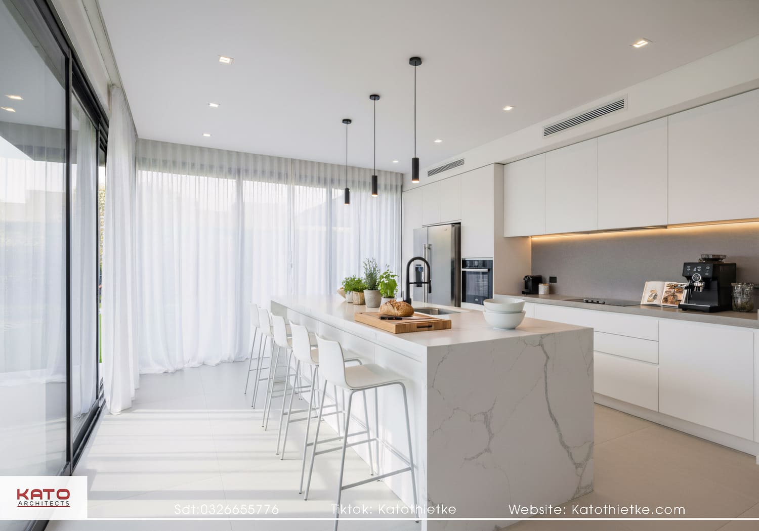 Kiến trúc hiện đại, sang trọng nhưng gần gũi
