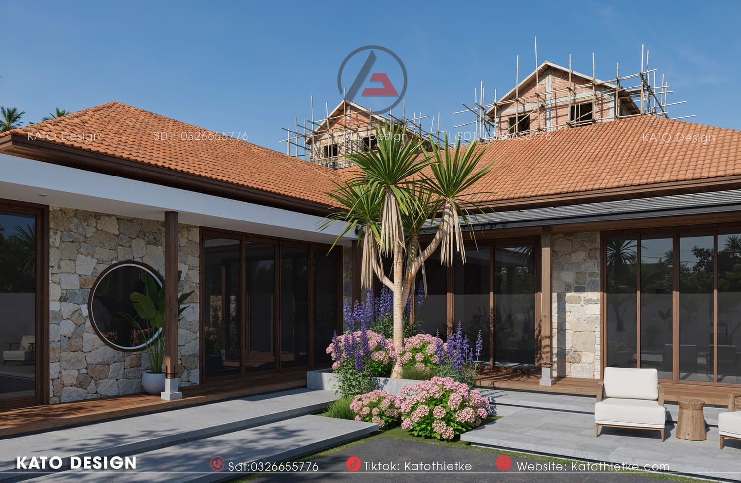 Thiết kế mặt bằng chữ L linh hoạt Thiết kế mặt bằng chữ L linh hoạt