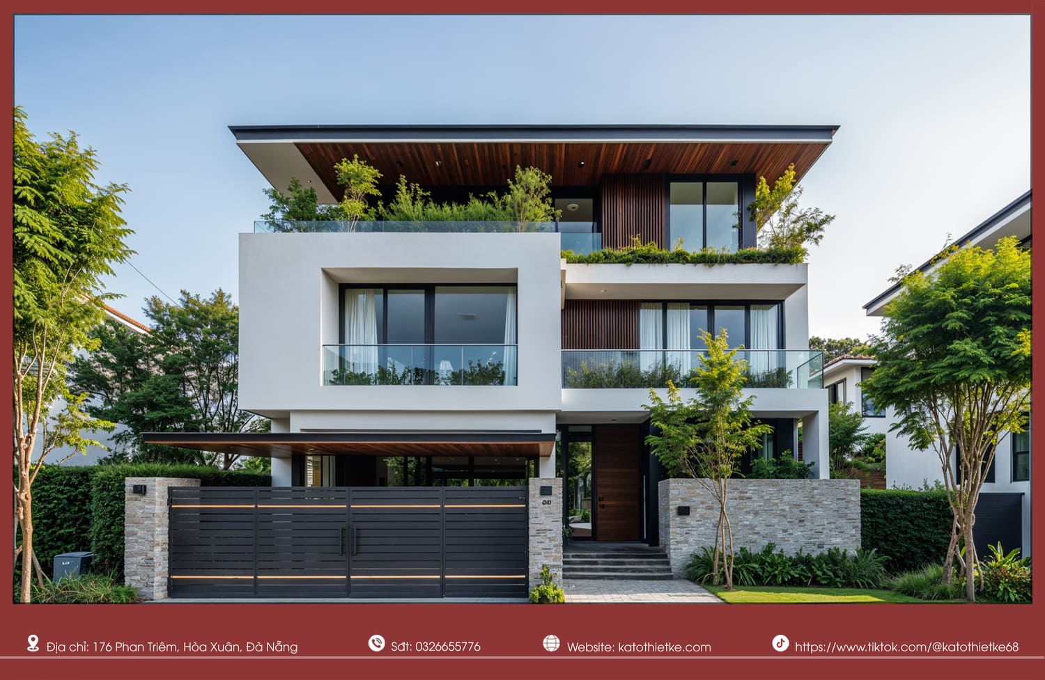 Kiến trúc nhiệt đới Tropical House tận dụng thiên nhiên, vật liệu tự nhiên