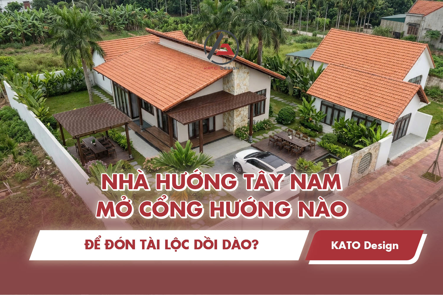 Nhà hướng Tây Nam mở cổng hướng nào để đón tài lộc dồi dào?