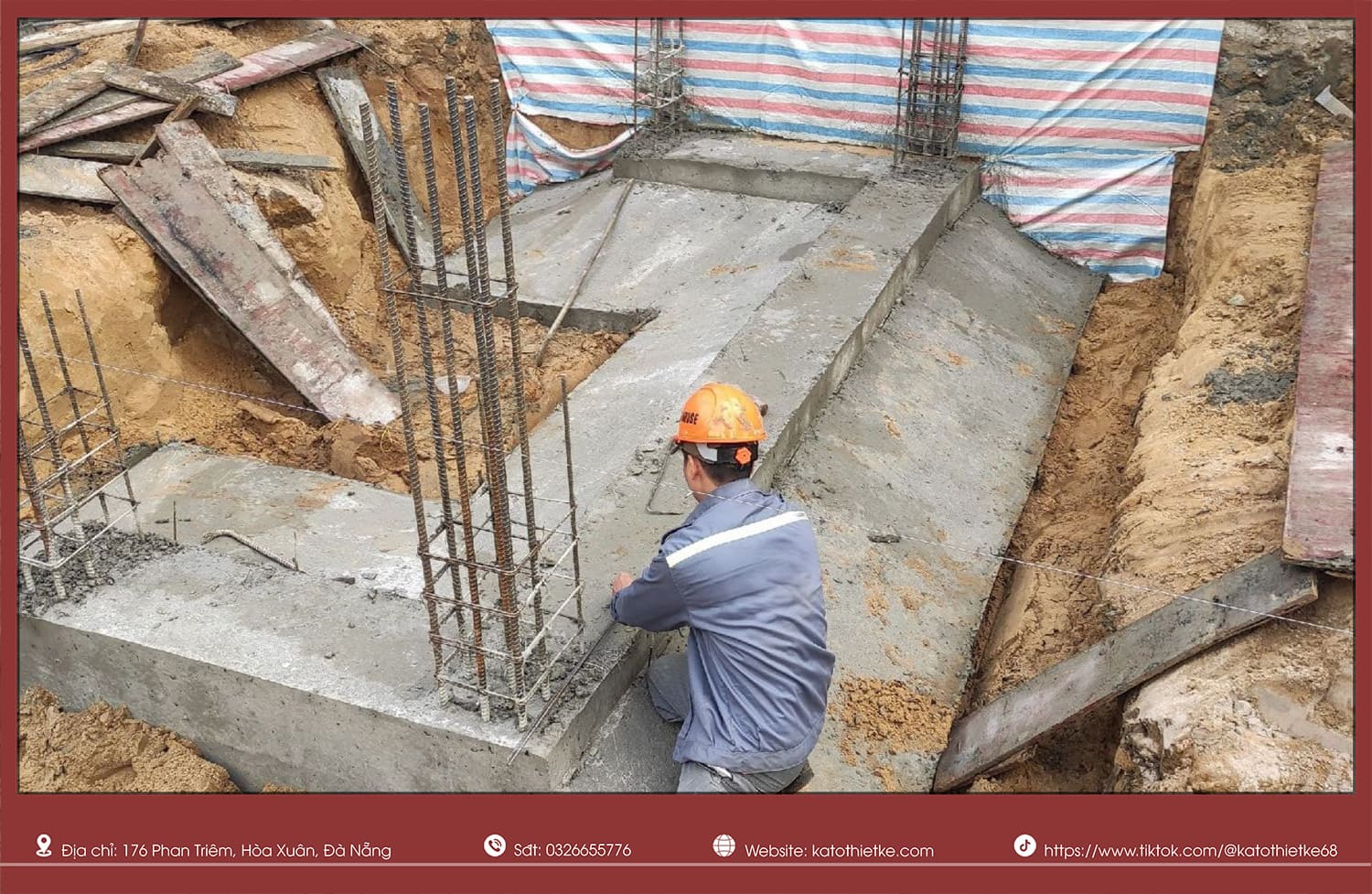 Bố trí thép sai hoặc tiết kiệm quá mức làm móng yếu, dễ nứt và lún