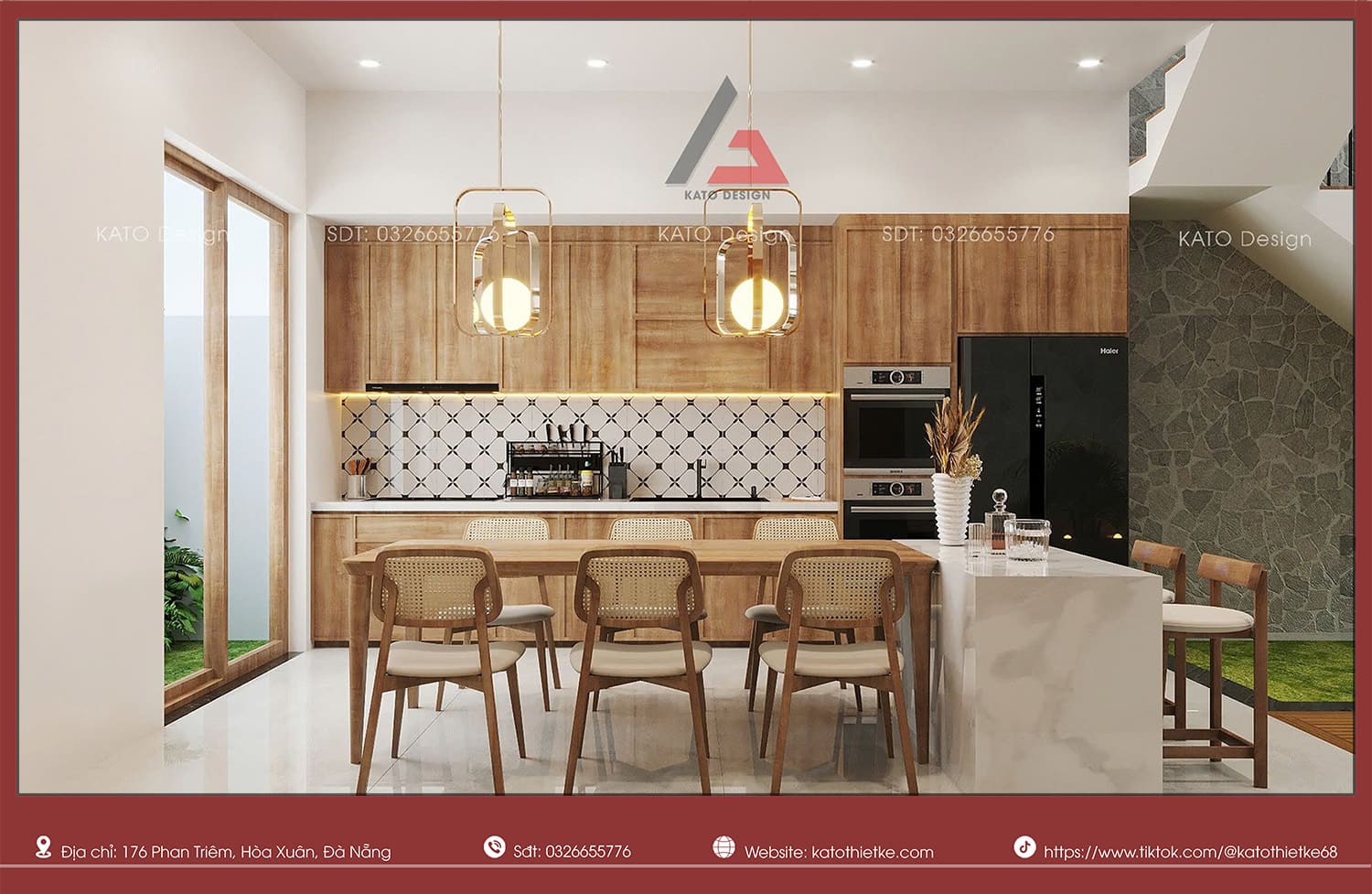 Hướng Bắc chỉ cân nhắc đặt bếp nhà Tây Bắc khi cần cân bằng ngũ hành và mệnh