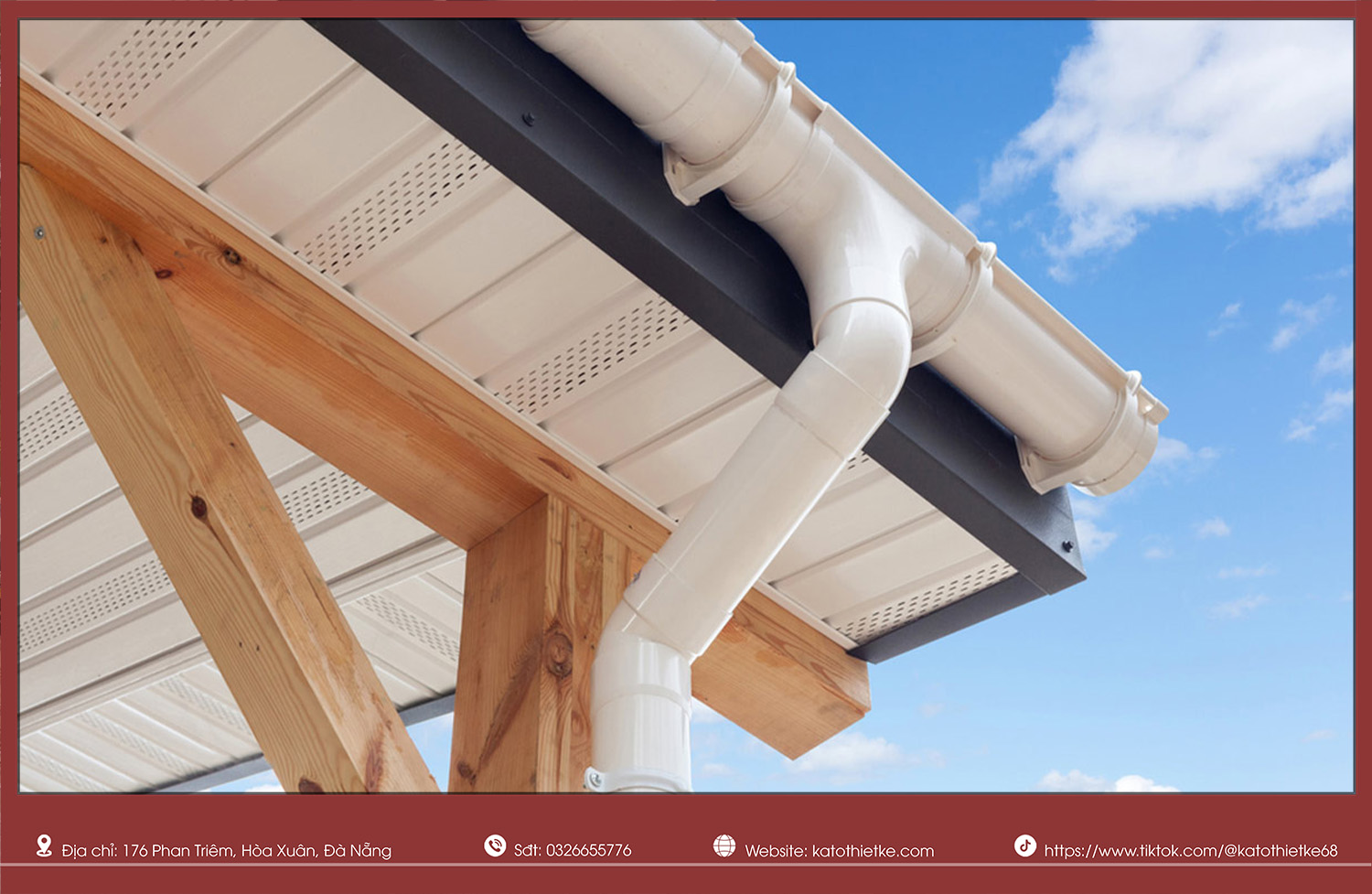 Thiết kế thoát nước mưa đúng chuẩn giúp chống thấm, bền kết cấu và giảm chi phí Thiết kế thoát nước mưa đúng chuẩn giúp chống thấm, bền kết cấu và giảm chi phí