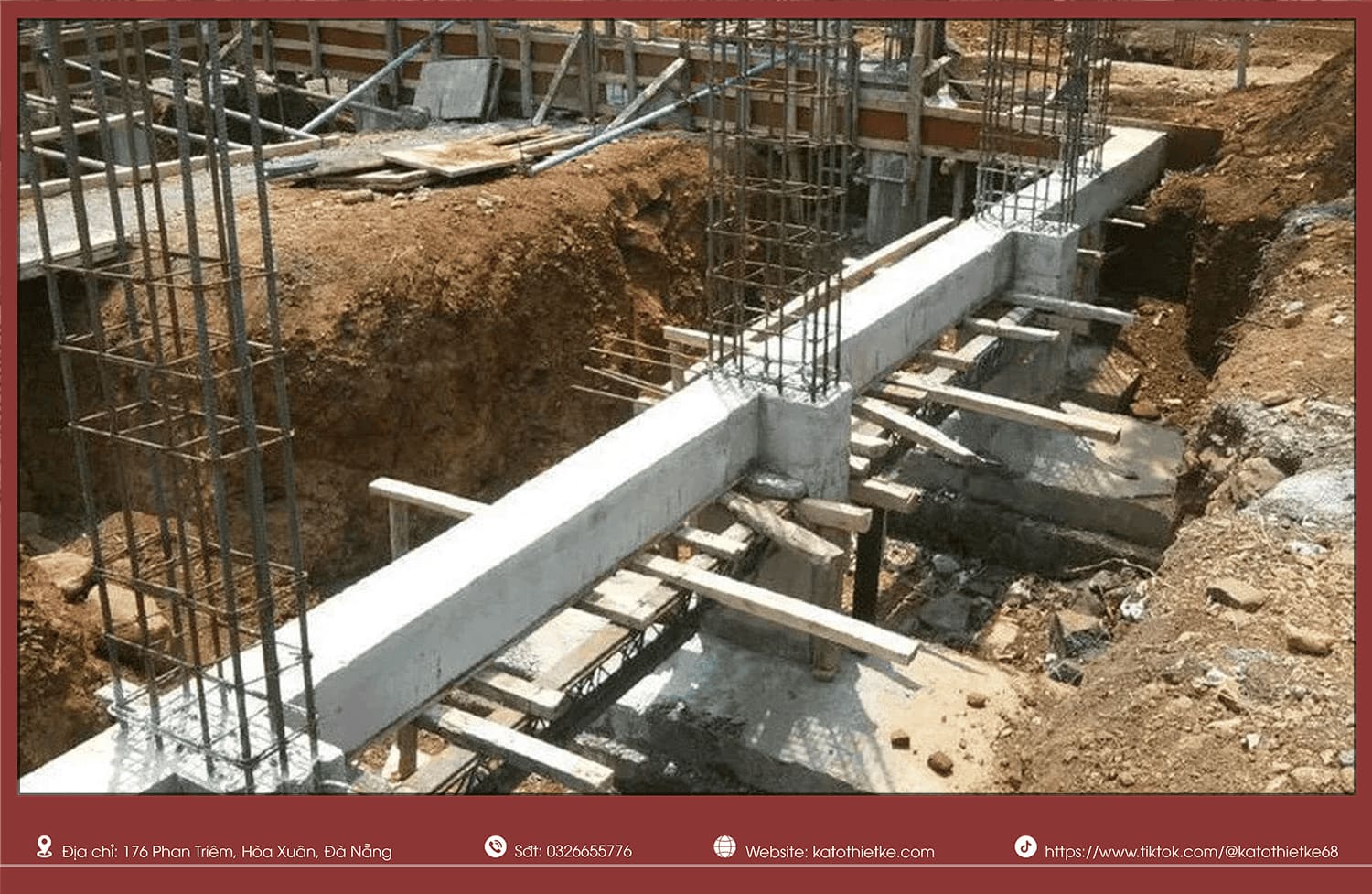 Móng đơn với chi phí thấp, thi công nhanh mùa mưa lũ Móng đơn với chi phí thấp, thi công nhanh mùa mưa lũ