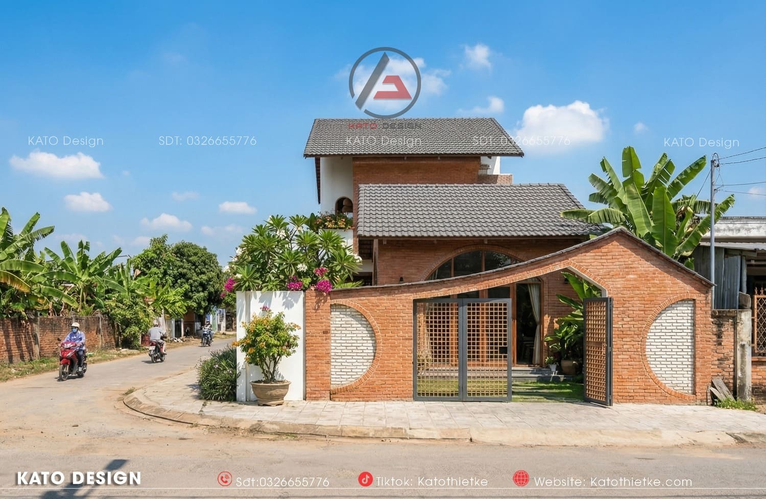 Mặt tiền ấn tượng, độc đáo Mặt tiền ấn tượng, độc đáo