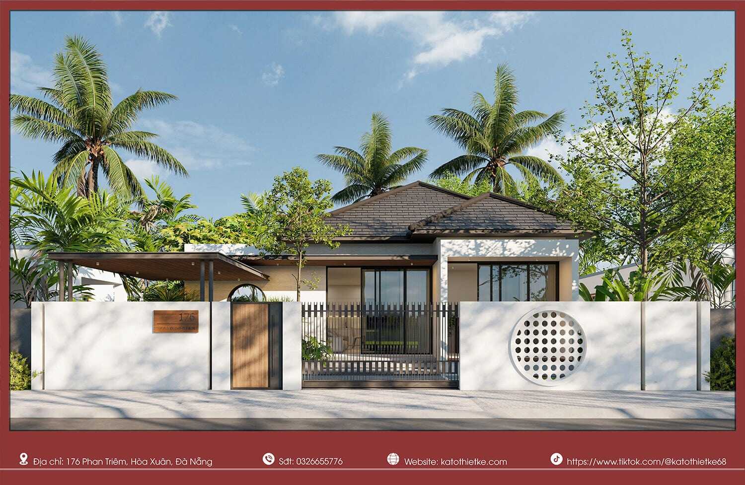 Nhà cấp 4 mái Nhật hiện đại, kết hợp truyền thống, thẩm mỹ và chi phí hợp lý Nhà cấp 4 mái Nhật hiện đại, kết hợp truyền thống, thẩm mỹ và chi phí hợp lý