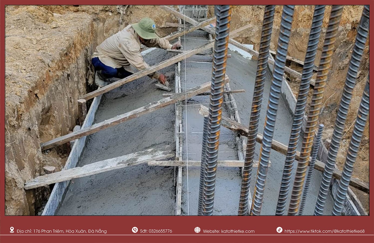 Móng băng kém cho đất yếu, cao tầng và cần thi công chính xác