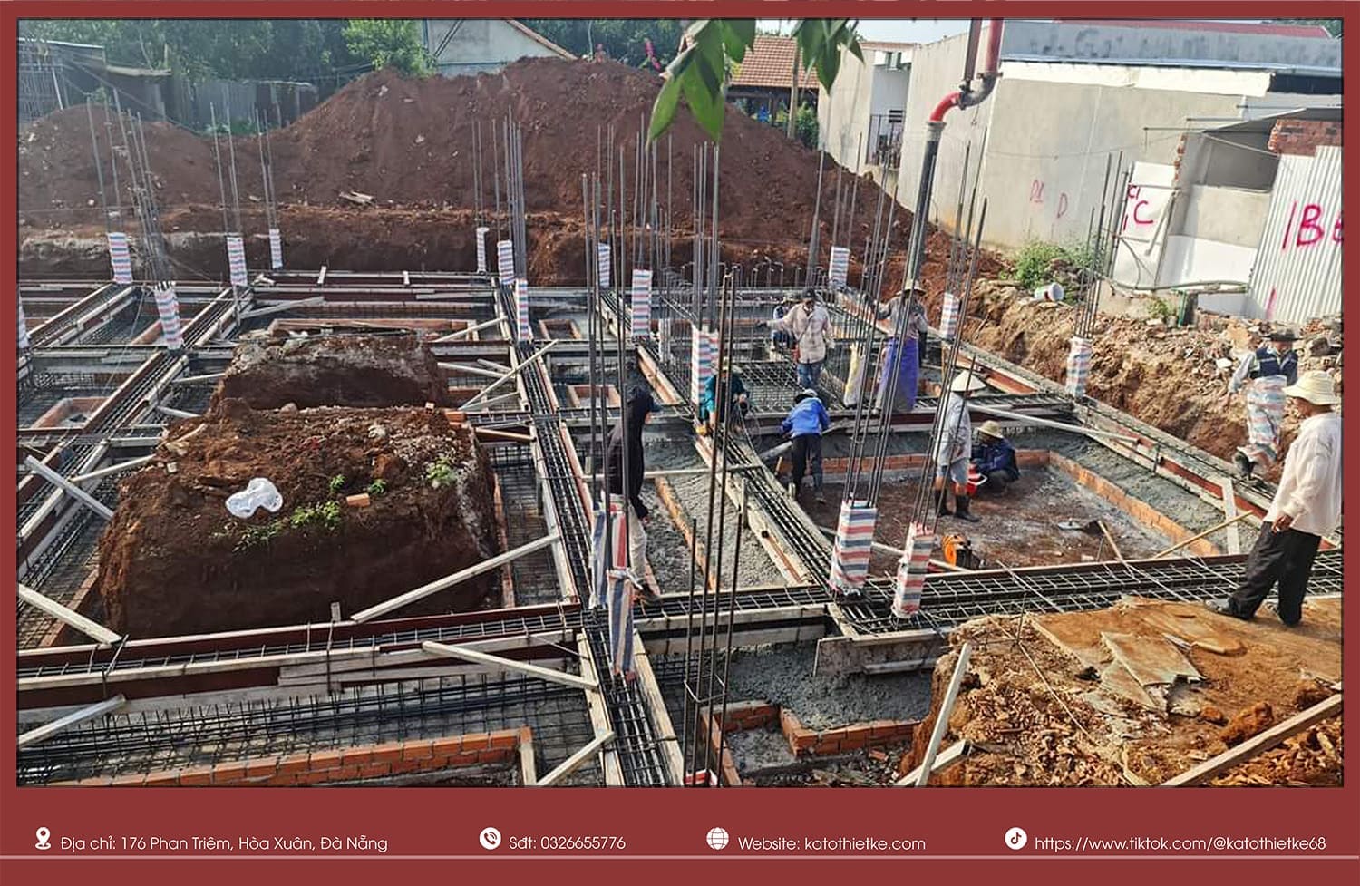 Thi công móng băng sai kỹ thuật dễ gây lún, nứt và giảm độ bền công trình