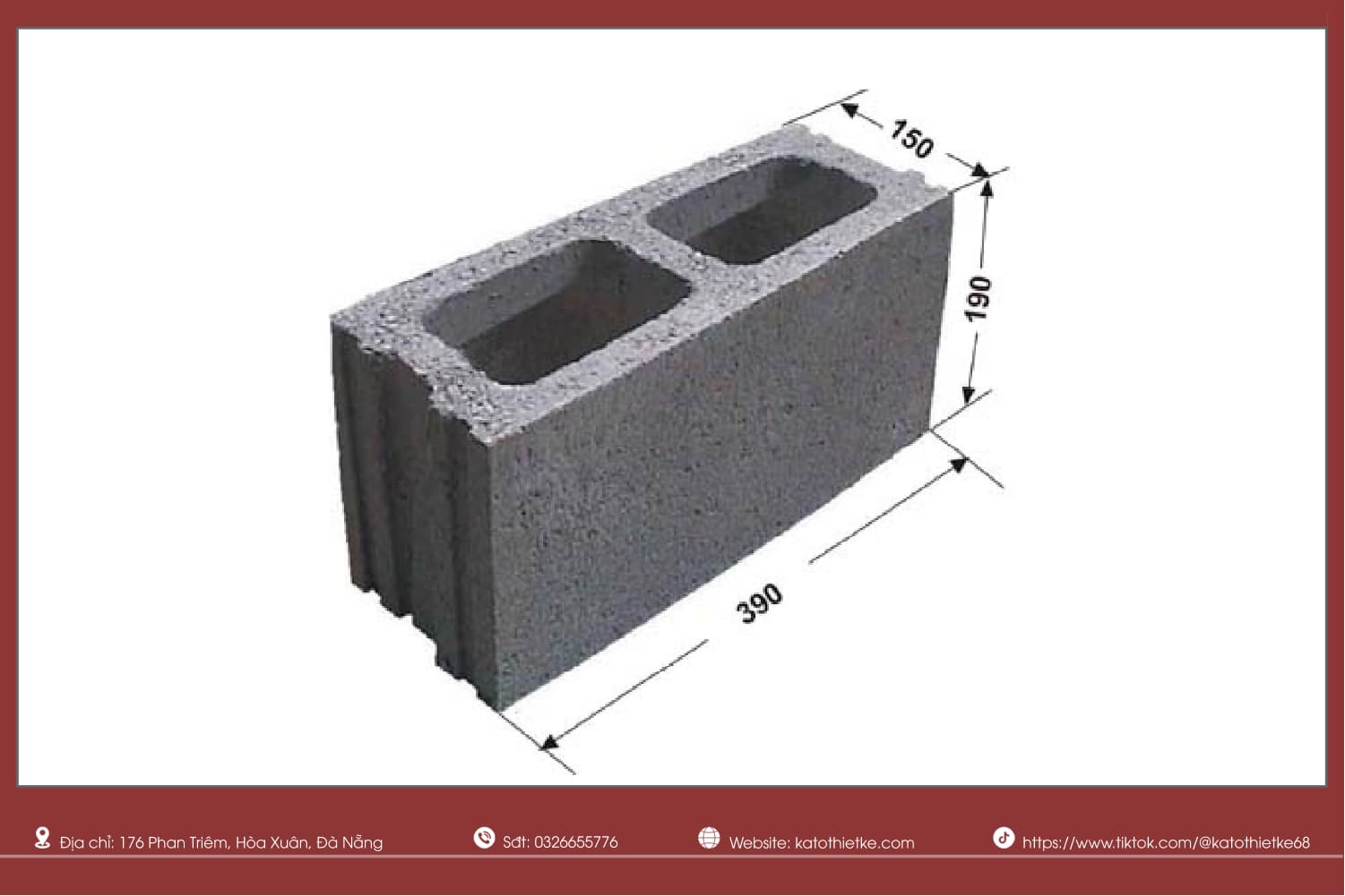 Gạch block bê tông phù hợp cho tường rào
